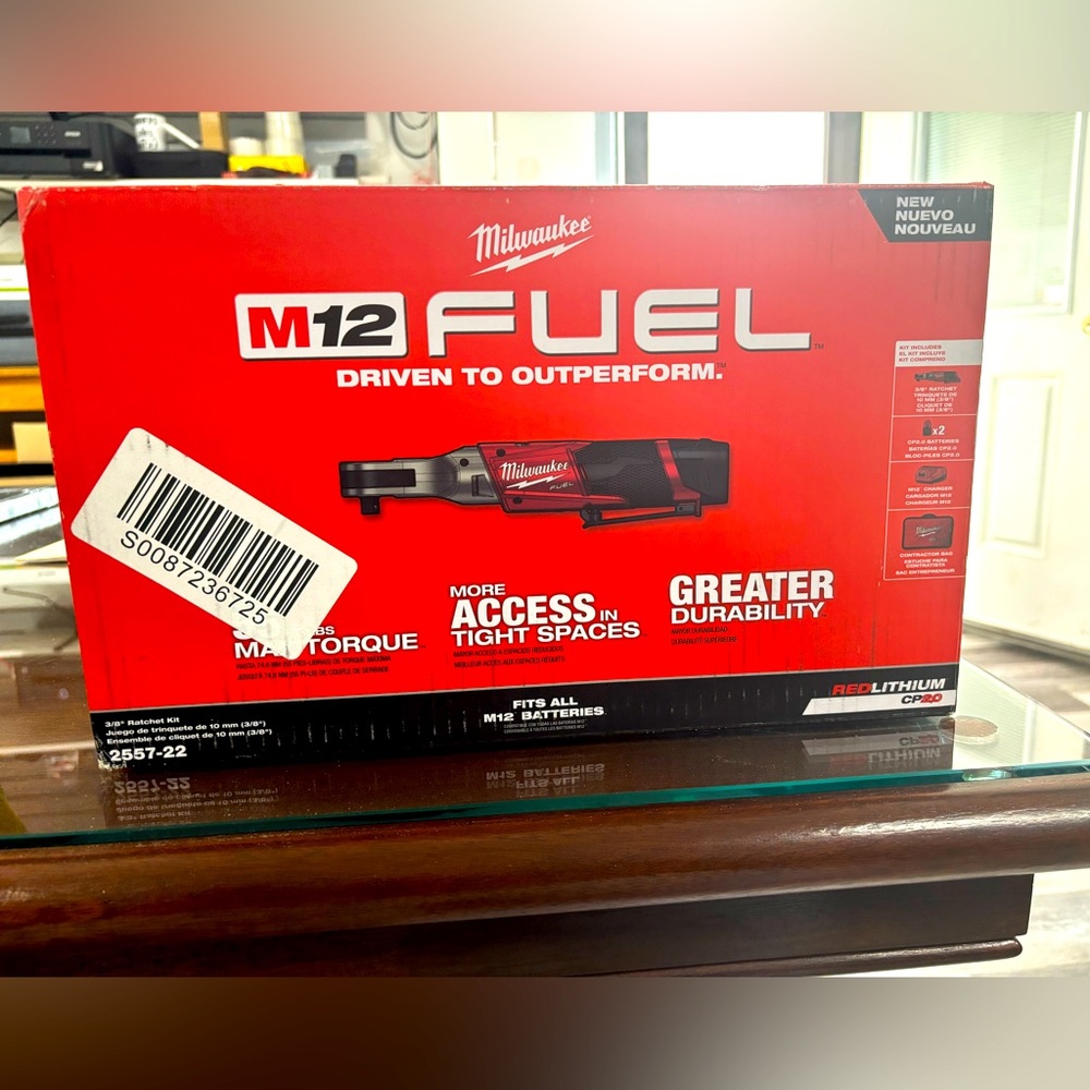 M12 3/8” Ratchet Kit